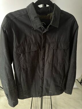 Volcom Men's Black Lightweight Shirt Jacket